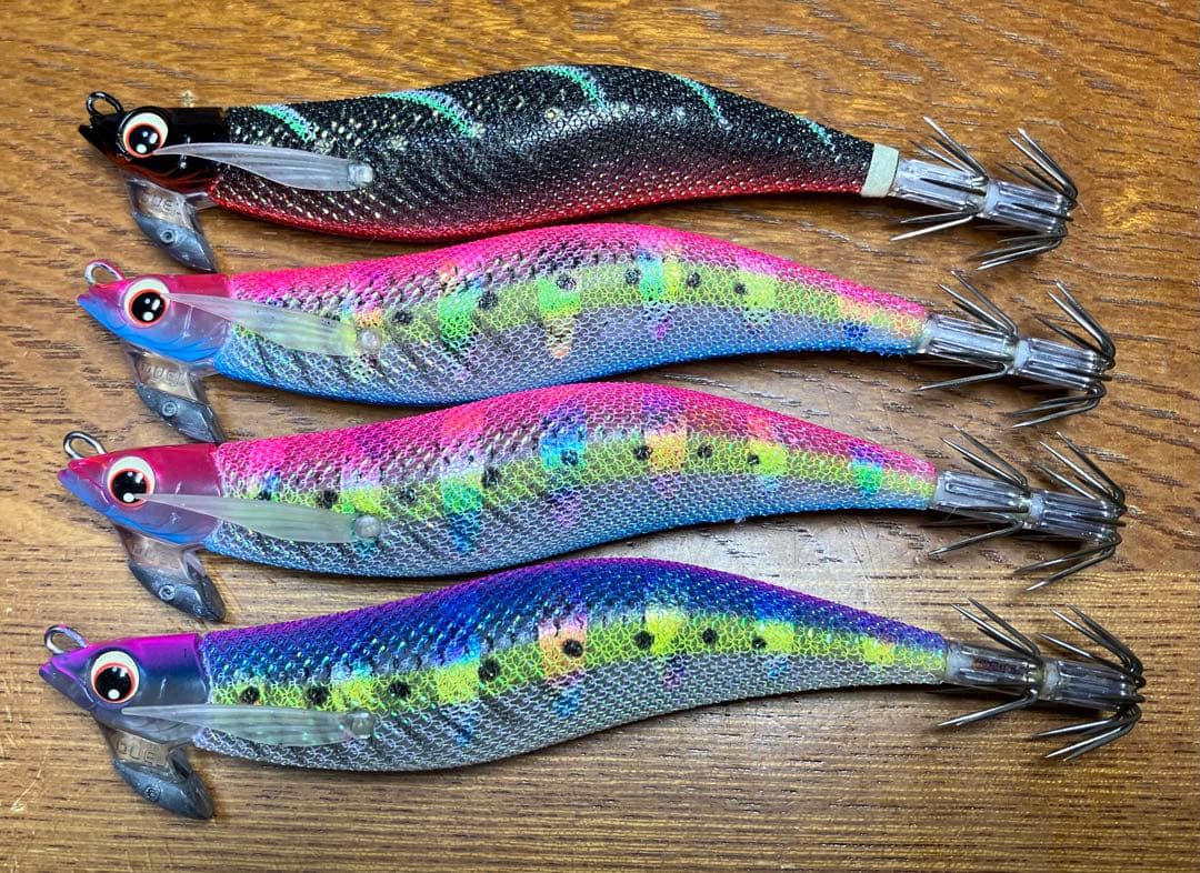 【V-1】デュエル　ez-Q マグキャスト　3.5号餌木9本セット