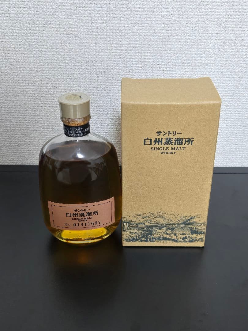 ひ*ん様 山崎 白州 蒸留所限定 180ml 白州 シングルモルト2本 300m
