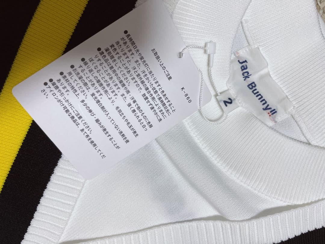 新品未使用　ジャックバニー　ワンピース　サイズ2 値下げ不可