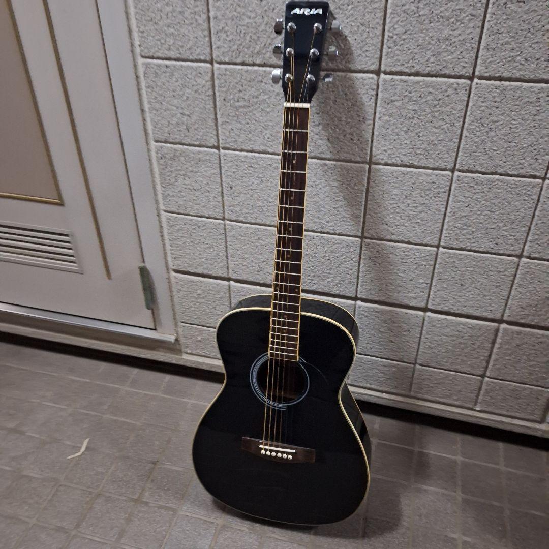 PRGR ARIA アリア ギター ブラック アコースティック ケース付き
