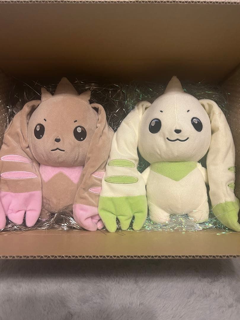 テリアモン　ロップモン　ぬいぐるみセット