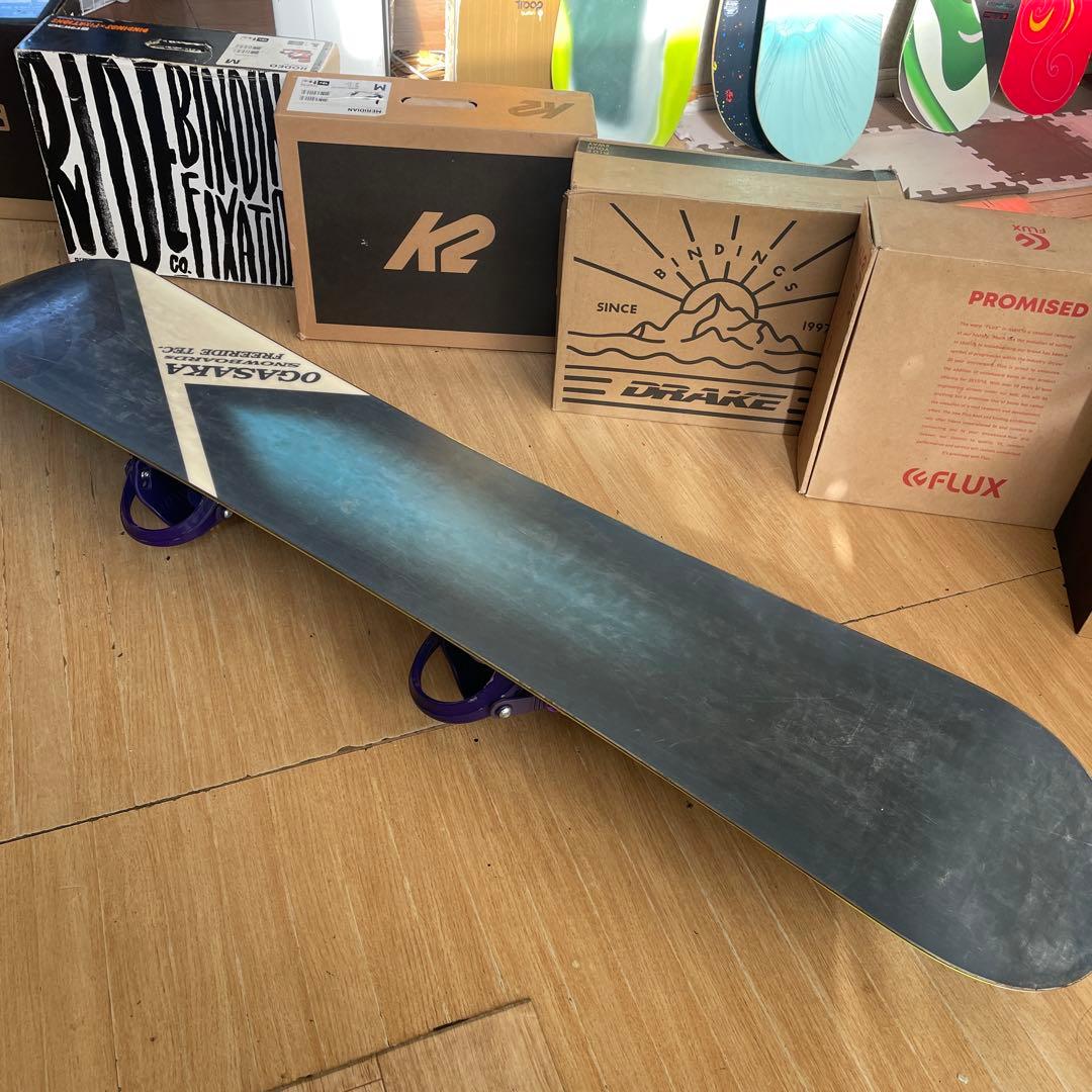 OGASAKA×SALOMON　バイン付き　スノーボードセット　FC　オガサカ