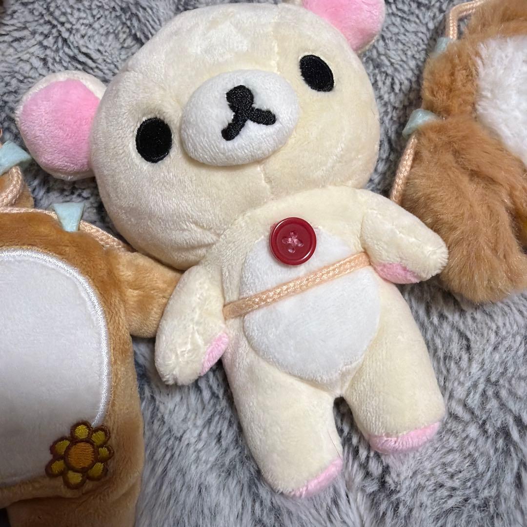 d*2様 リラックマ ぬいぐるみガーランド 「リラックマはきぐるみなんです」テー