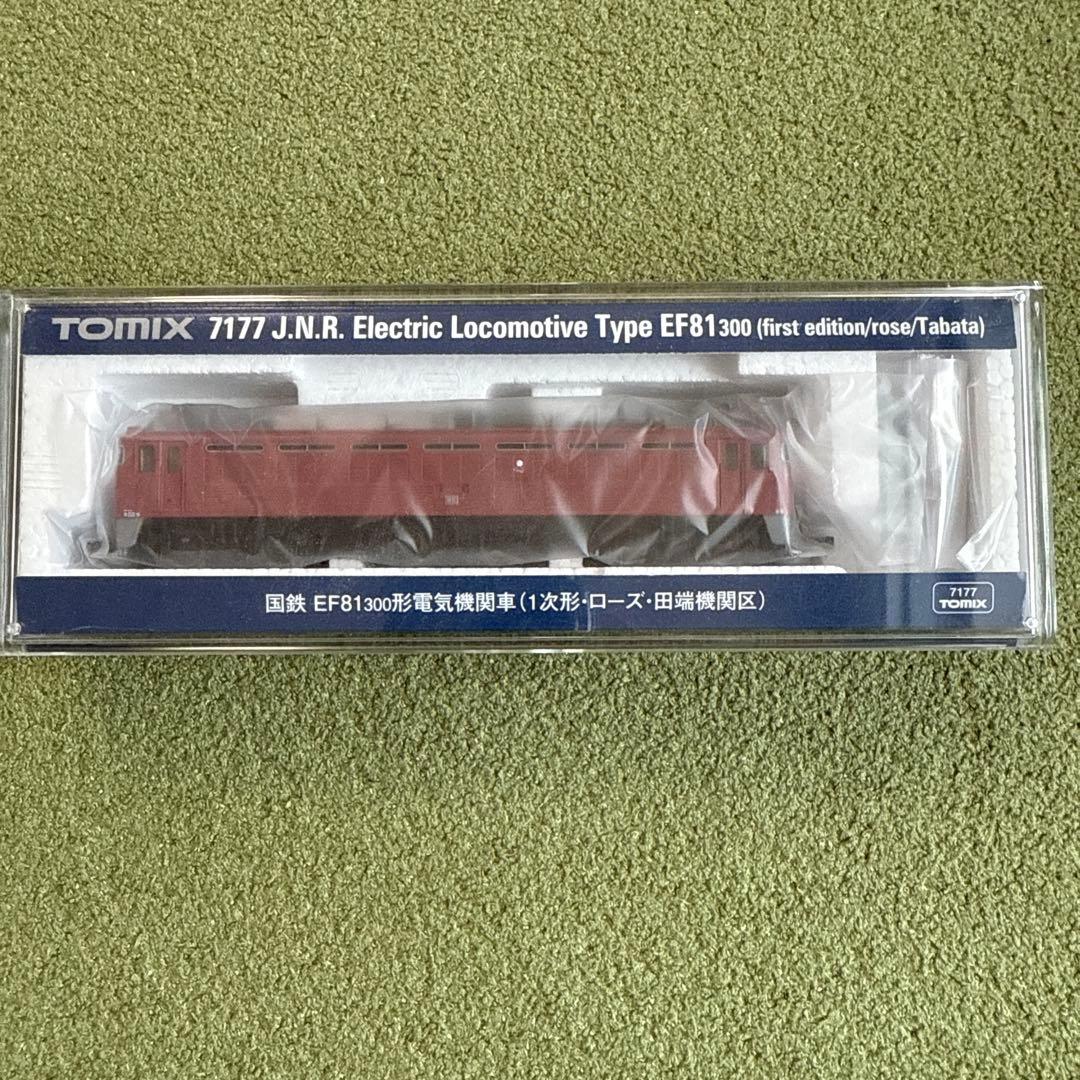 TOMIX 7177 国鉄　EF81形300番台　1次形　ローズ　田端機関区