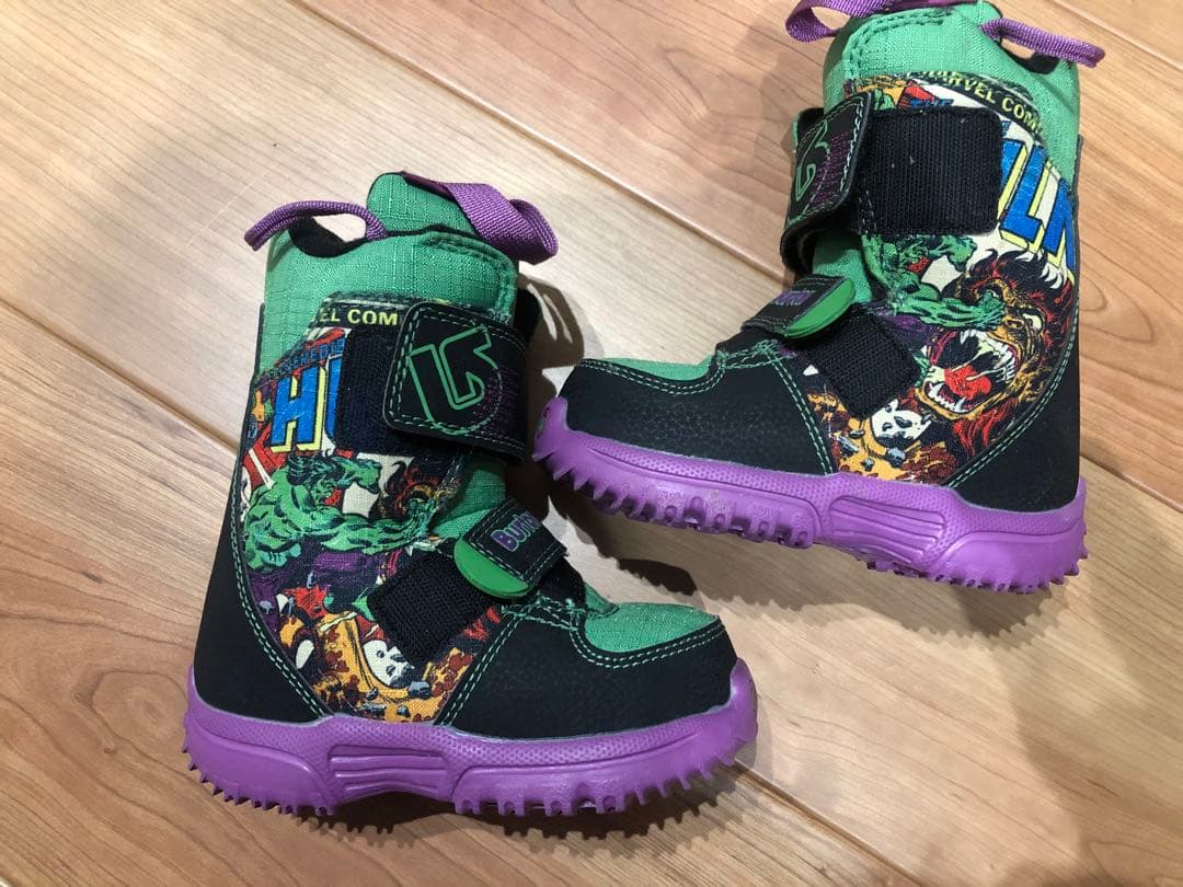 【16.5cm】 BURTON MINIGROM MARVELコラボ ブーツ