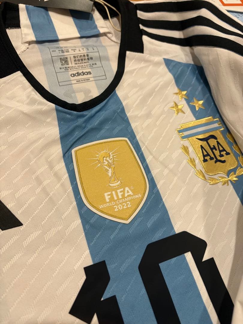正規品 オーセンティック 22/23 アルゼンチン代表 メッシ XL