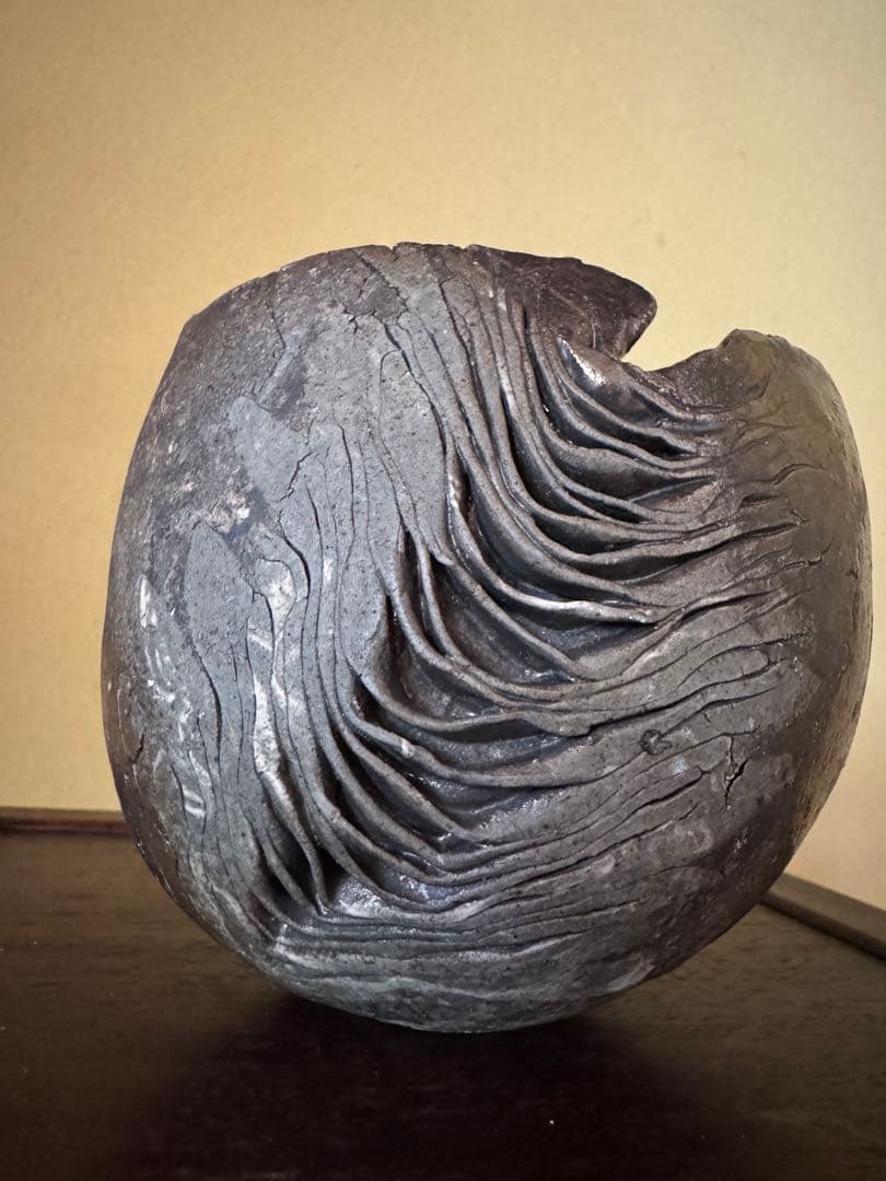 泉田之也　積層盌　茶碗　現代作家