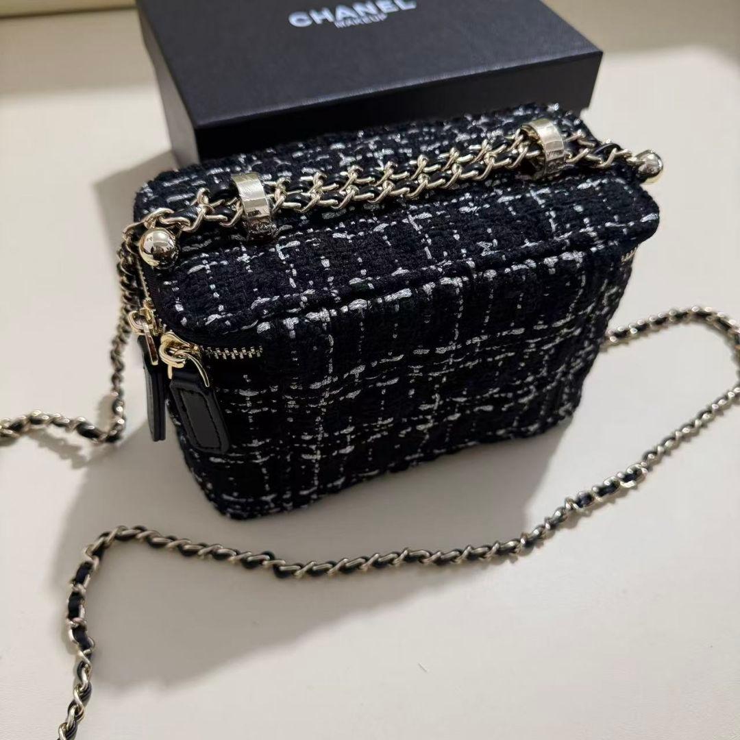 早い者勝ちです ノベルティ　チェーン　ショルダーバッグ　ツイード