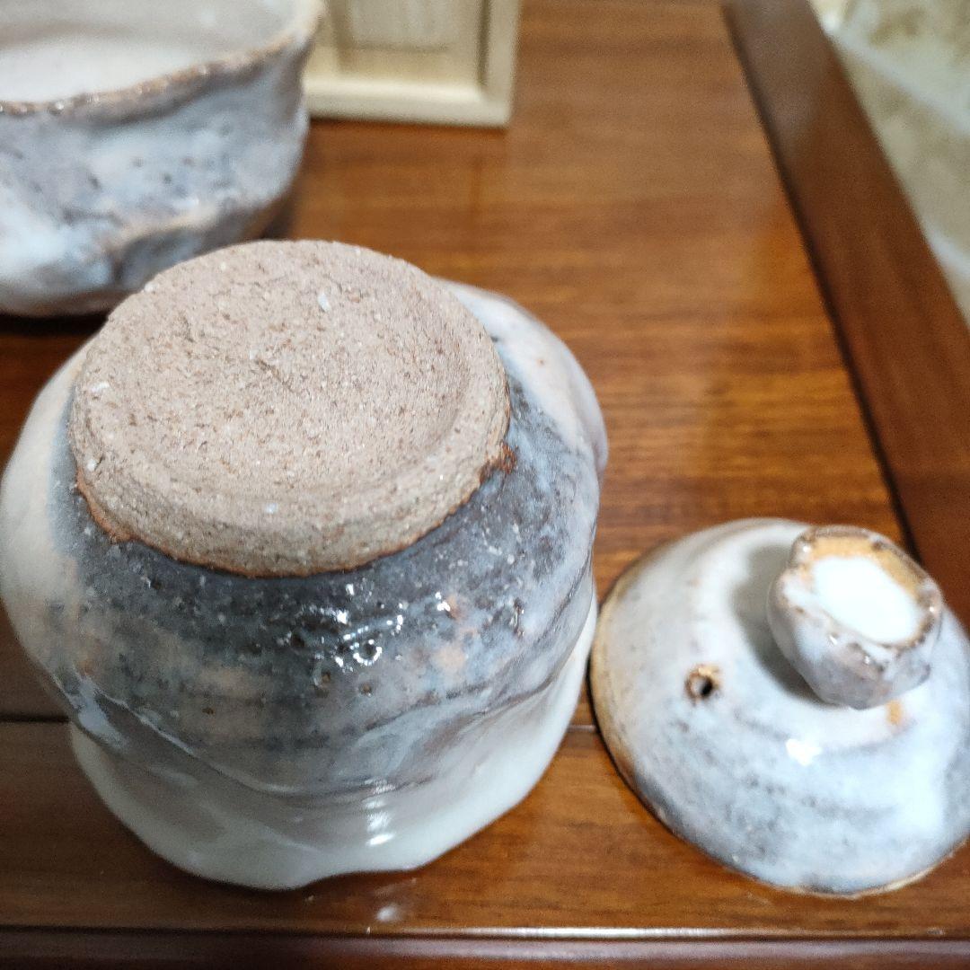 萩焼 吉田萩苑 玉隆山 茶道具 煎茶器 煎茶道具 共箱入