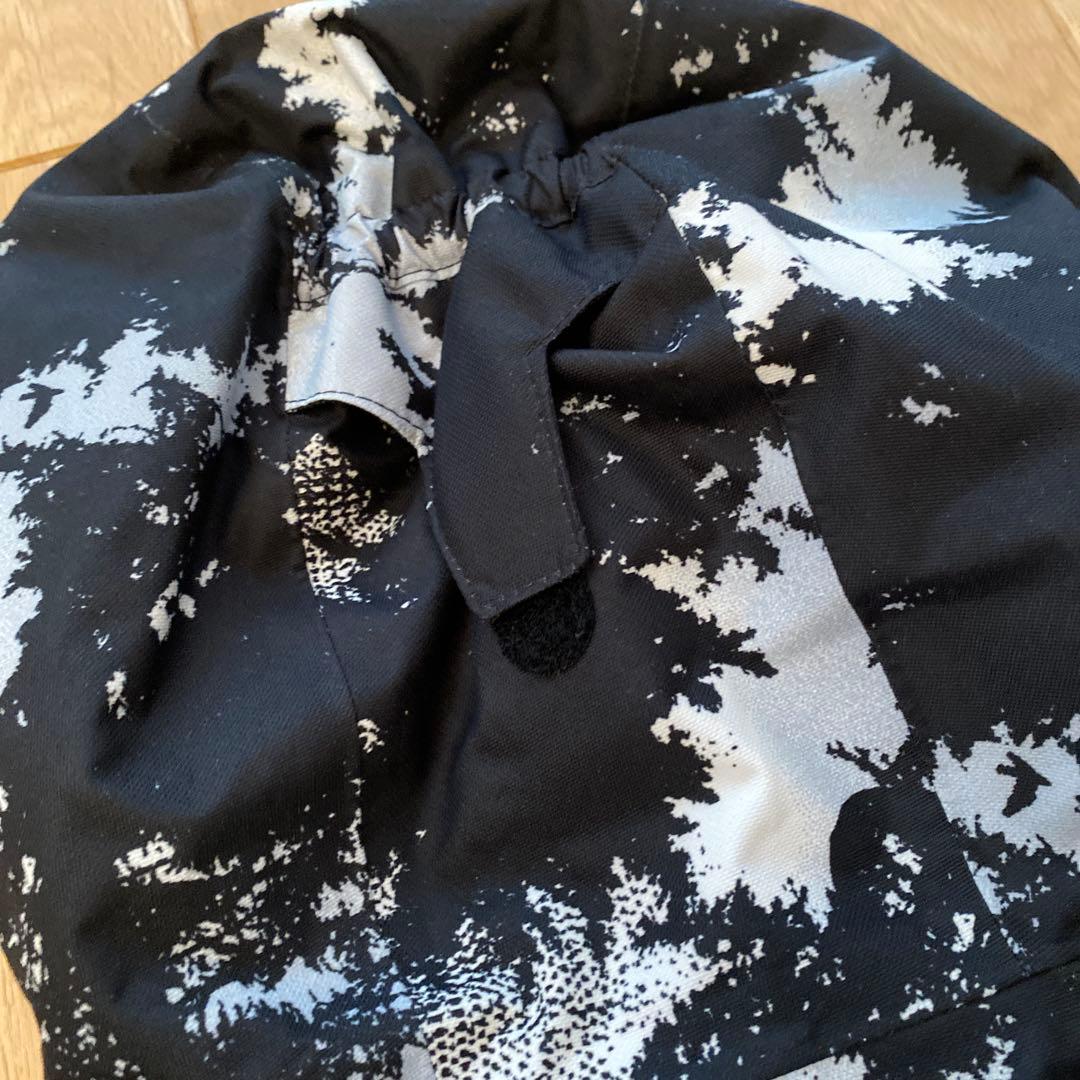 Columbia 子ども用 スキーウェア 黒/白迷彩