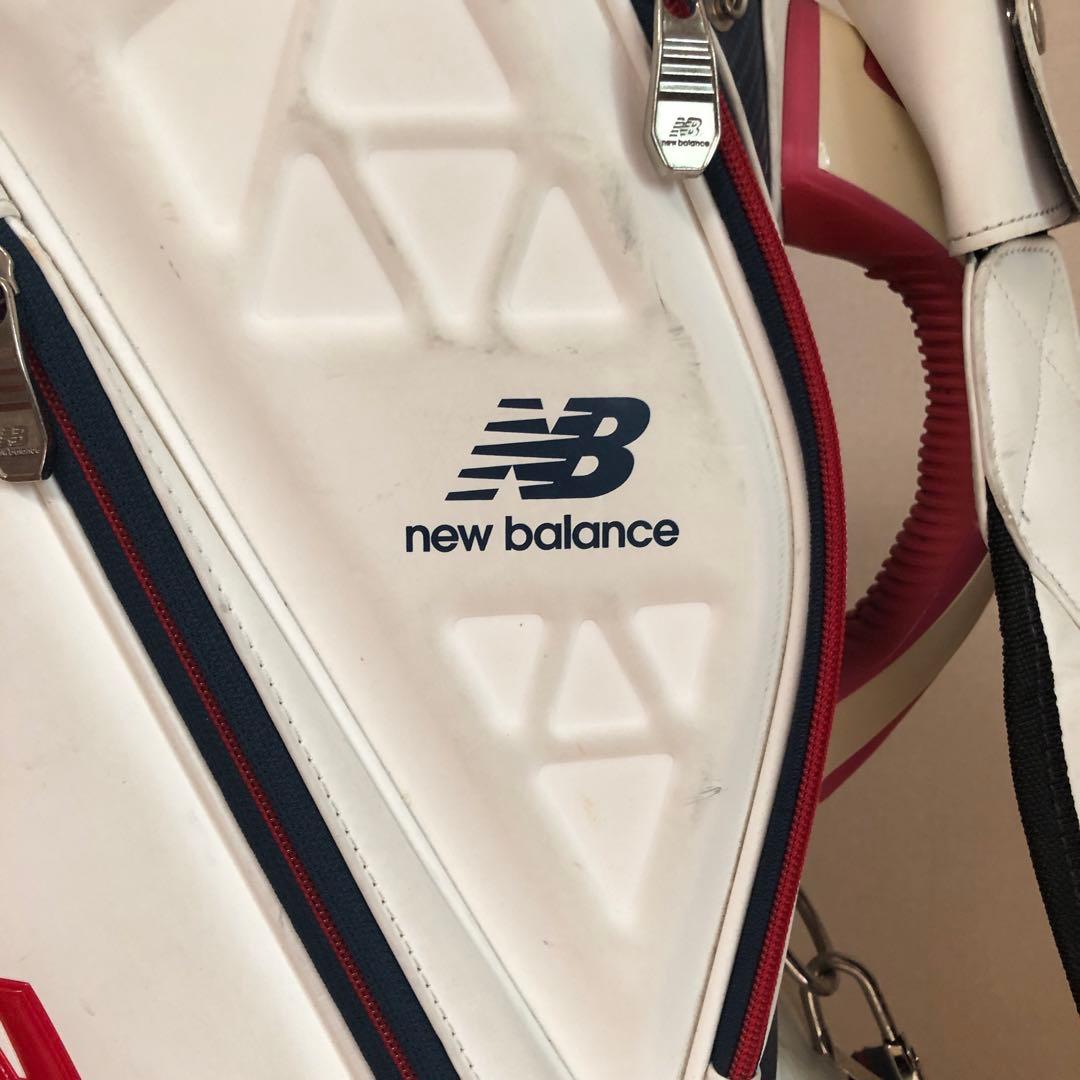 new balance ニューバランス キャディバッグ ホワイト フード無し