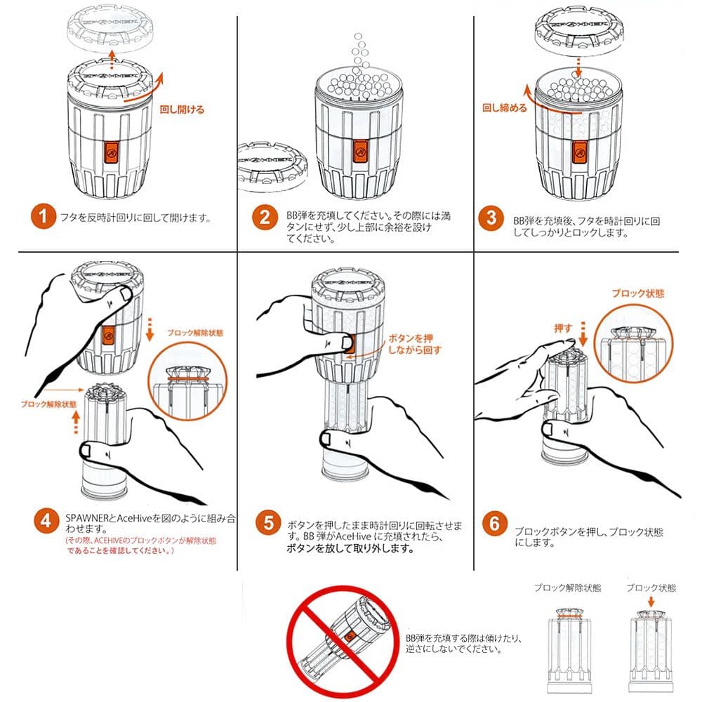 新品 ACETECH AceHive Spawner モスカート 急速リロード