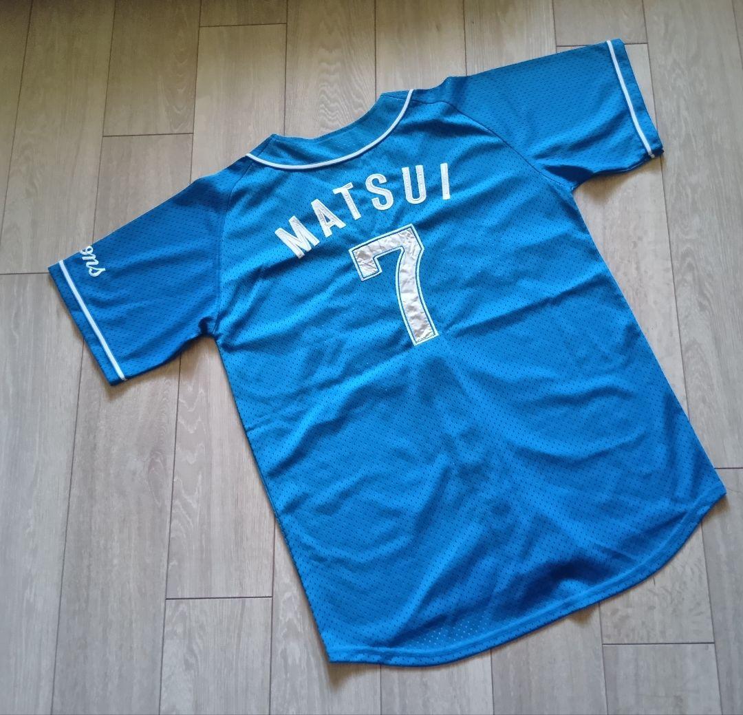 【当時物】埼玉　西武　ライオンズ　松井　ビジター　ユニフォーム　フリー