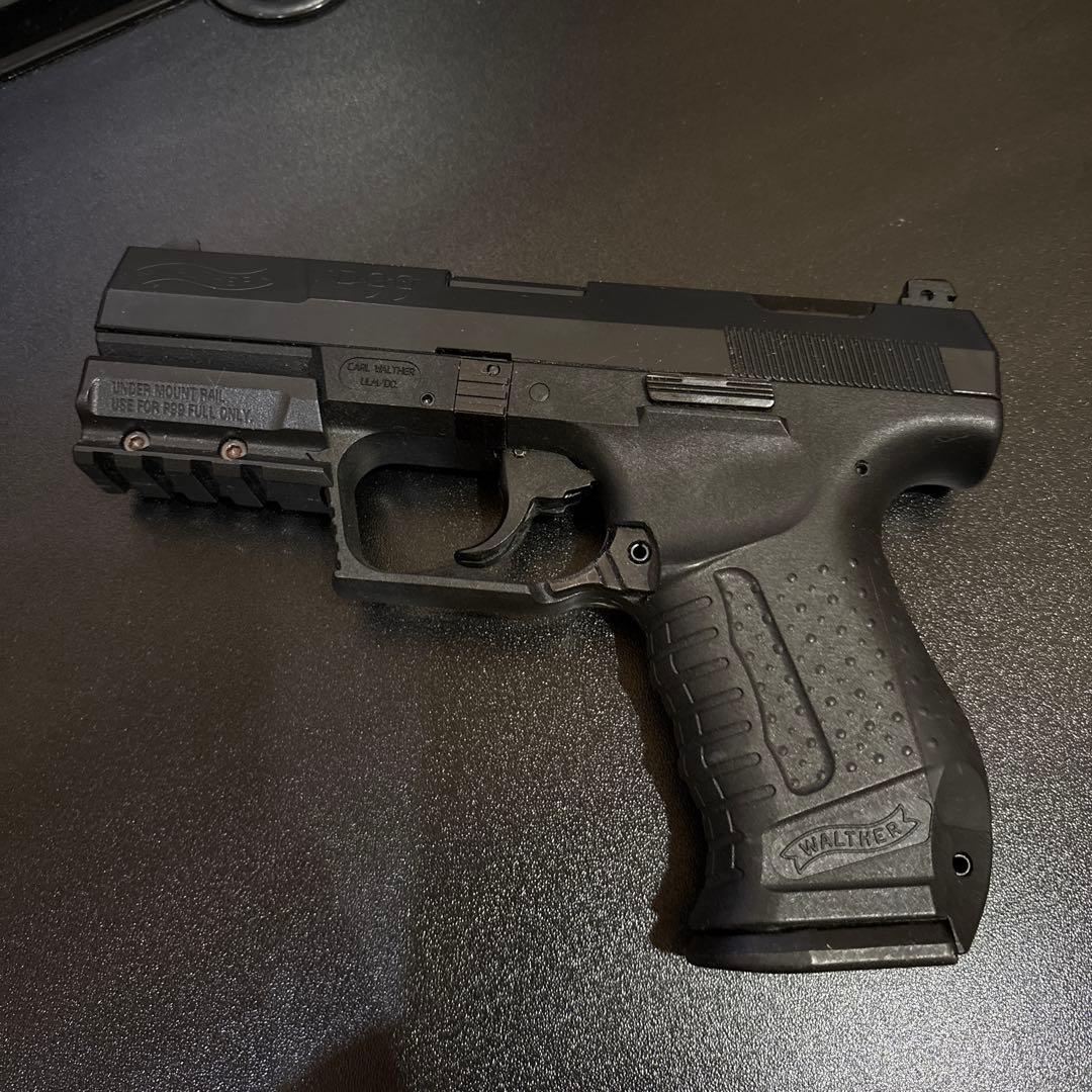 マルゼン　Walther P99 ガスガン ブラック　ガスブロ