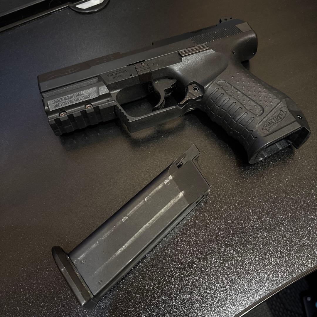 マルゼン　Walther P99 ガスガン ブラック　ガスブロ