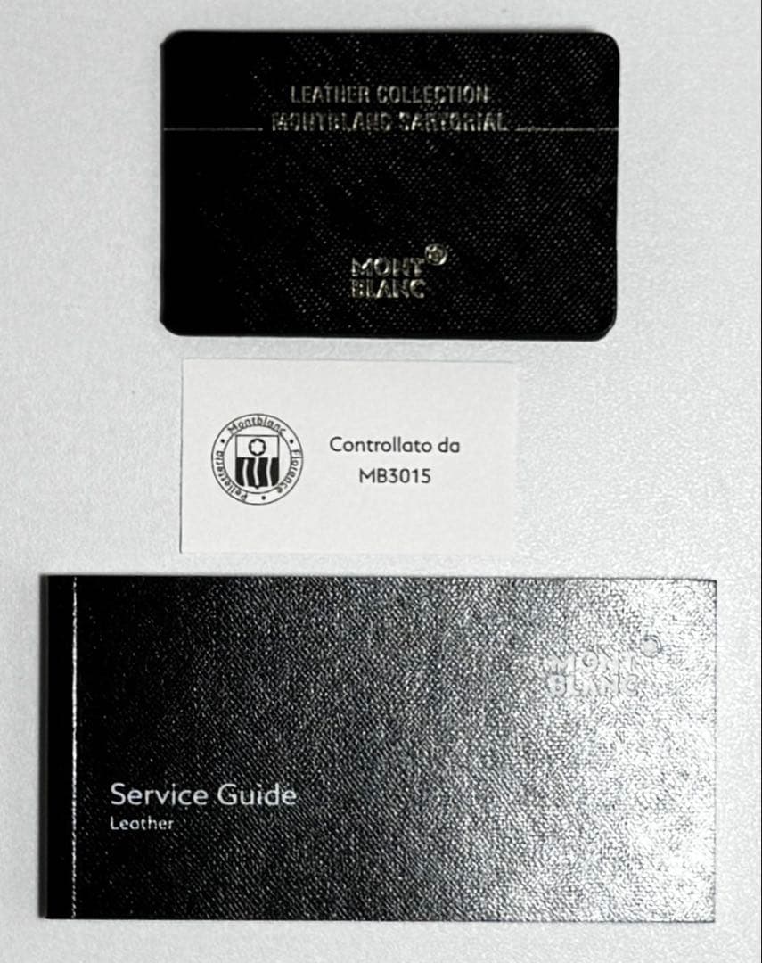 【極美品】モンブラン パスポートケース