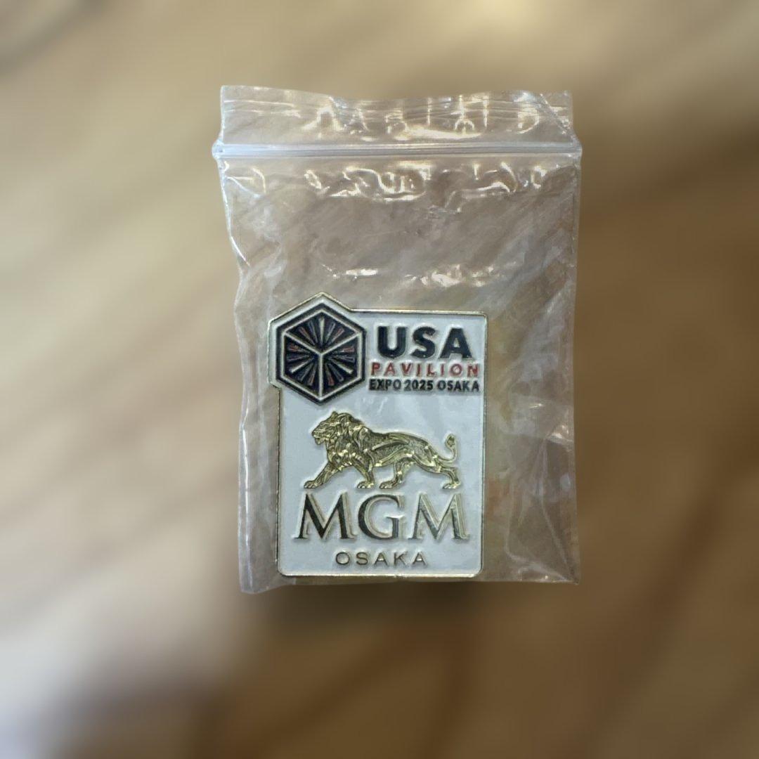 MGM 大阪万博2025 ピン USA PAVILION