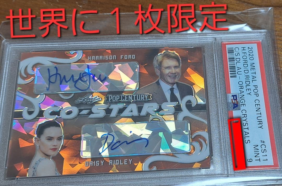 世界に１枚限定❕ハリソンフォード & デイジーリドリー　サイン