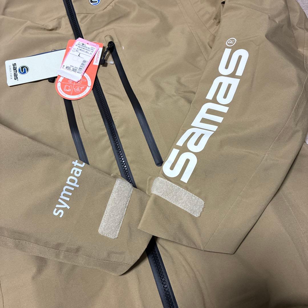 未使用 サマス SAMAS スキースノボウェア 上下セット L防水30,000㎜