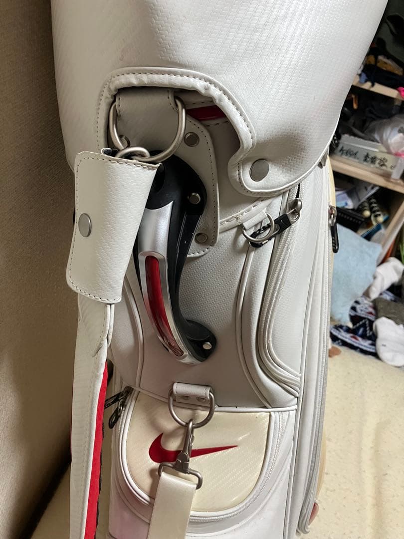 すけたろう様☆Nike キャディバッグ ホワイト/レッド