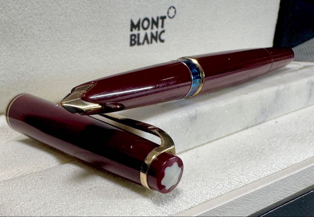 【極美品】モンブランNo22 万年筆ボルドー