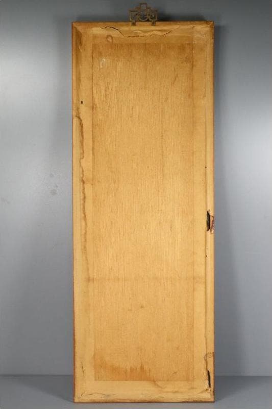 【珍】　★ 額装 才子佳人図繍片 ★　民国時期　刺繍 人物紋 亭台紋　民間織繍