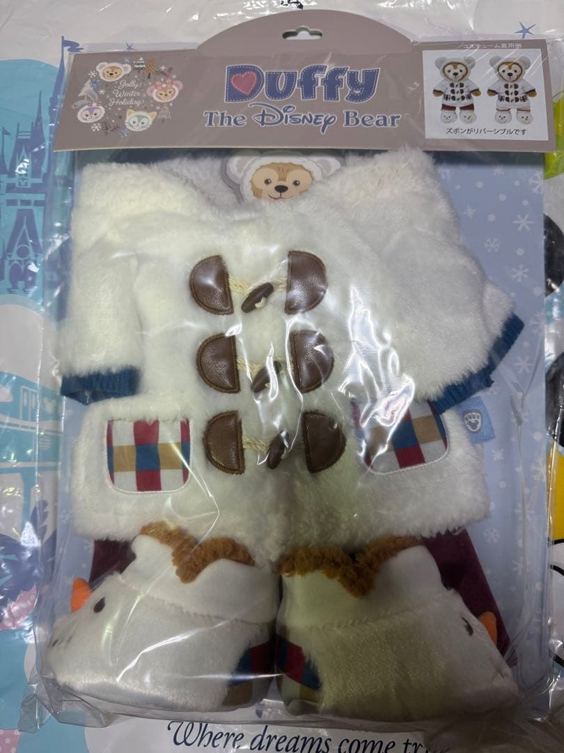 ディズニー　ダッフィー、シェリーメイ、ジェラトーニ、ステラルーコスチュームセット