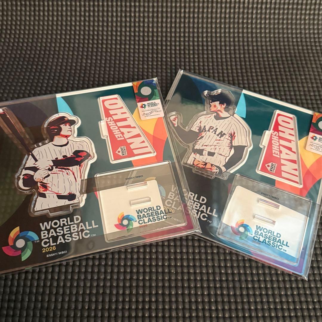 ドジャース 大谷翔平 侍ジャパン アクスタ WBC2026 2種