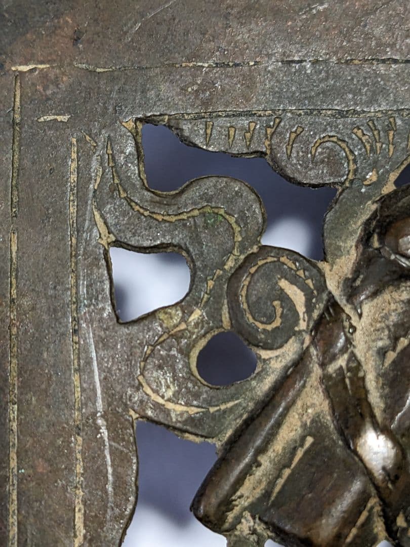 ⭐珍物！ 中国清時代 墨置台 文房四宝 古玩 古美術 書道具 骨董品 レア物