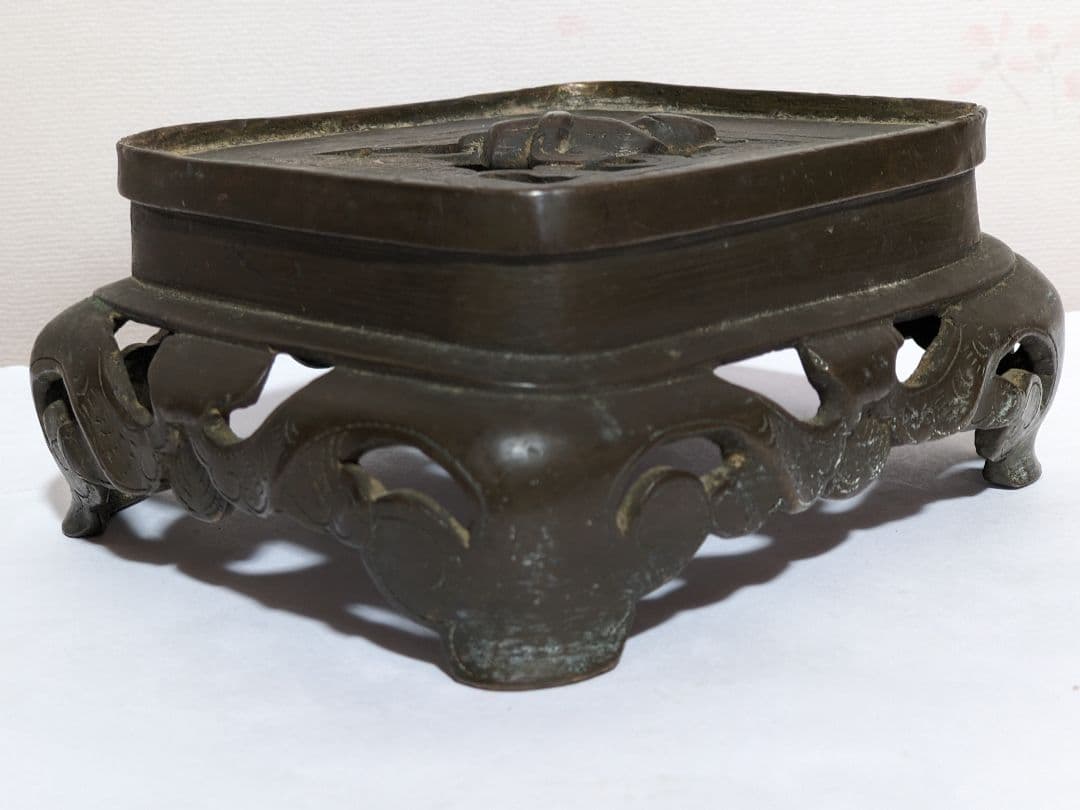 ⭐珍物！ 中国清時代 墨置台 文房四宝 古玩 古美術 書道具 骨董品 レア物