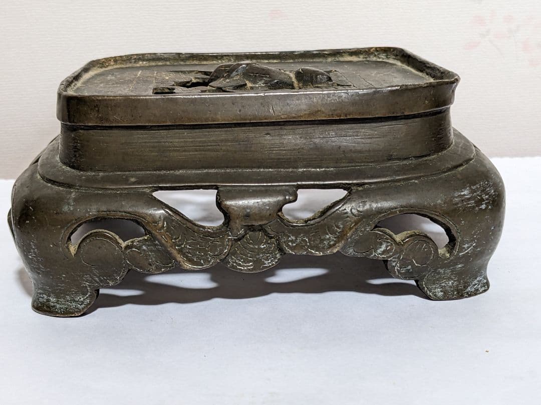 ⭐珍物！ 中国清時代 墨置台 文房四宝 古玩 古美術 書道具 骨董品 レア物