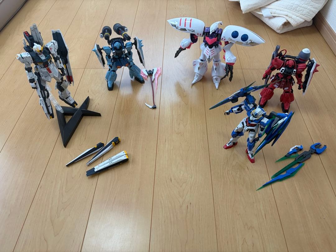 ガンプラ　mg 完成品　5点セット
