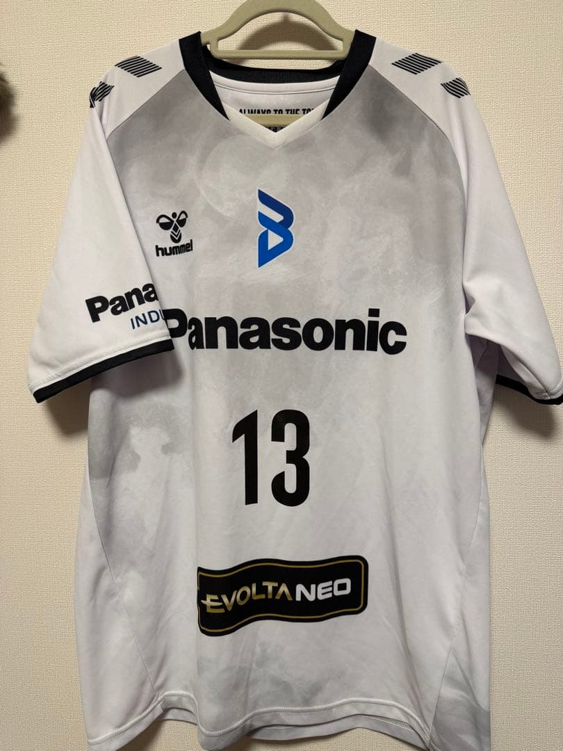 大阪ブルテオン　山本智大選手　数量限定　アウェイユニフォーム 2024-25