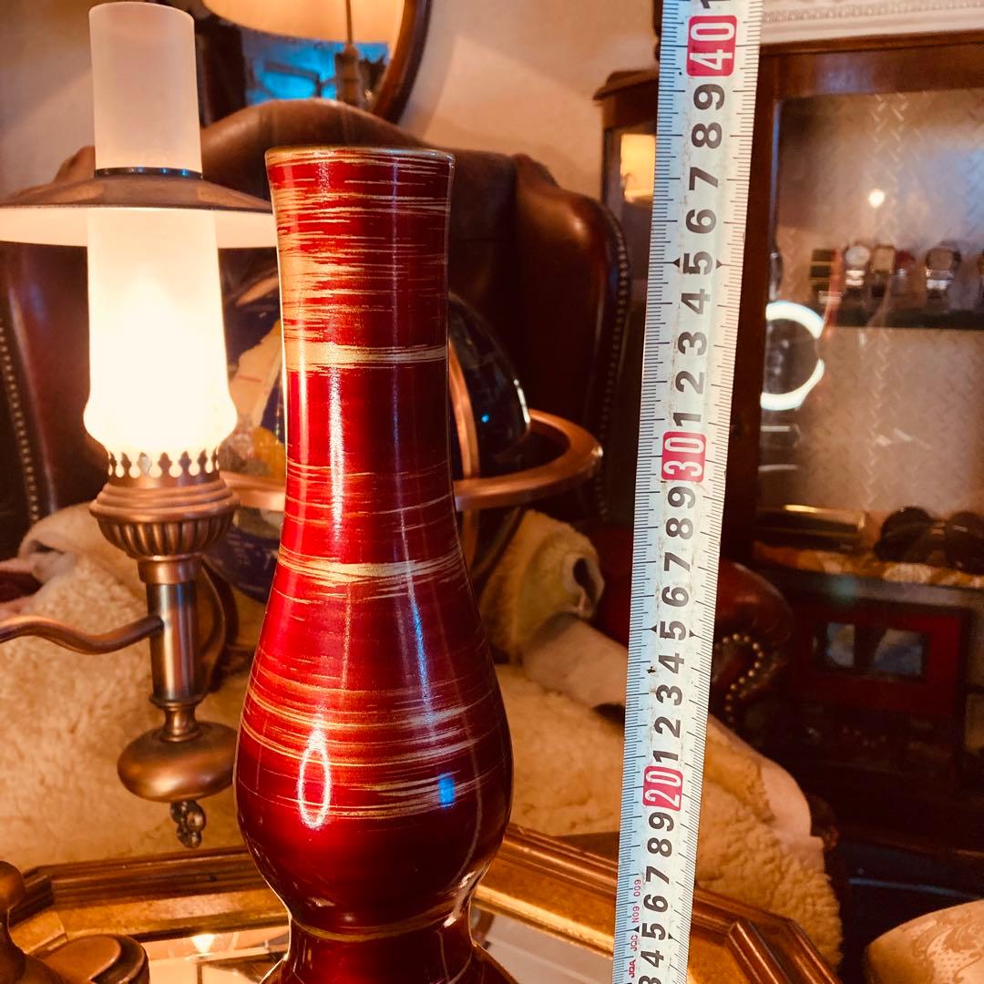 湯布院アンティーク 【美品】イタリア製 IVV社　フラワーベース スタンドガラス