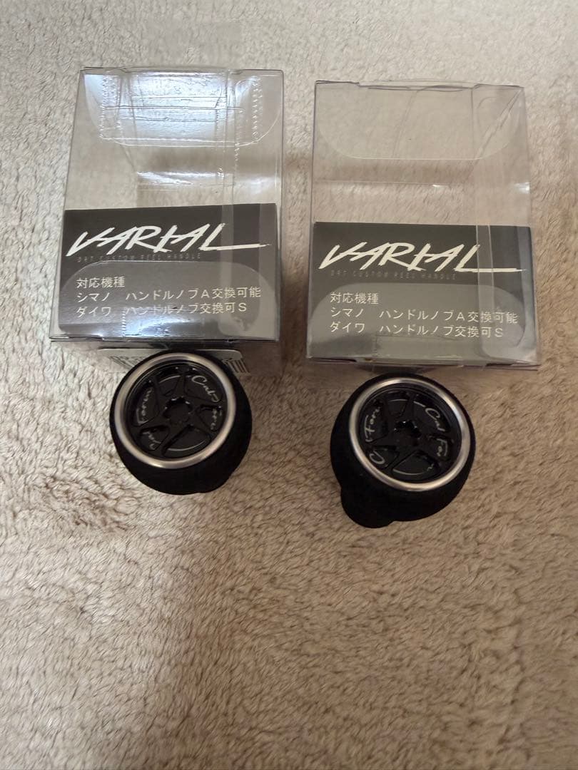 DRTバリアルハンドルノブ単体　カルフォームノブ　２個セット