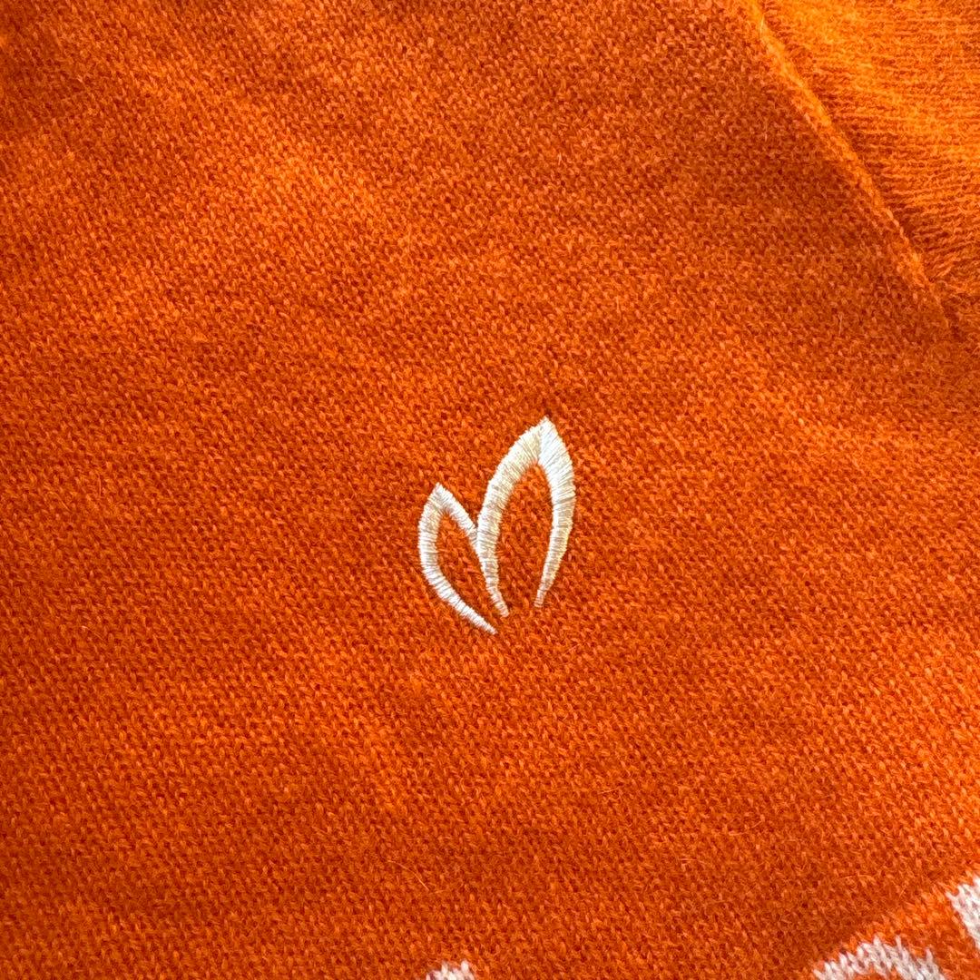 パーリーゲイツ☆新品 マスターバニー カシミヤ100% タートルネックニット