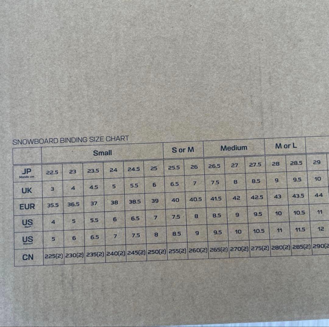 新品未使用　SALOMON RHYTHM ブラック Sビンディング