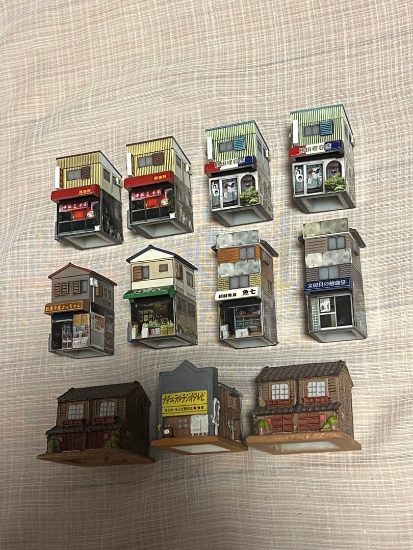 夕焼け下町商店街一丁目6種+他3種 11個セット