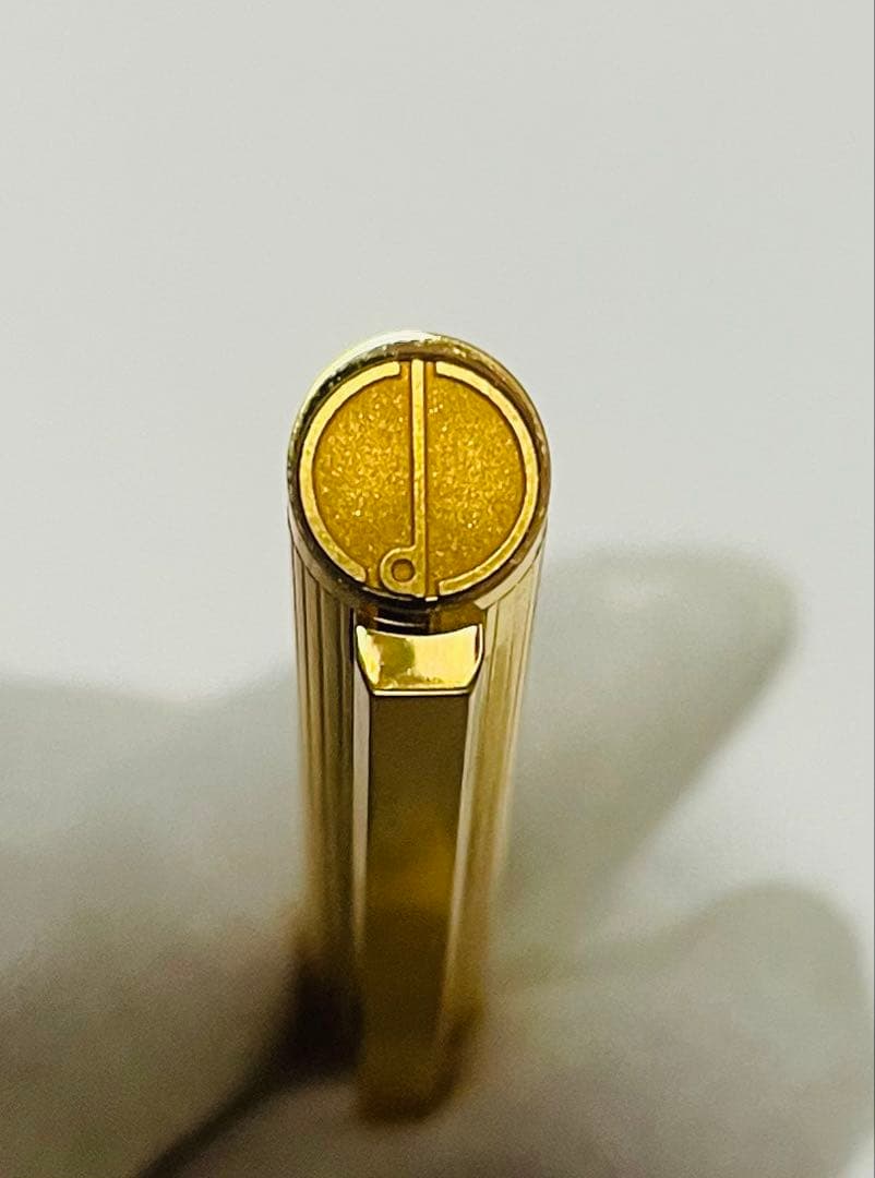 ◆早い者勝ち‼️未使用ヴィンテージdunhill ツイスト式ボールペン ゴールド◆