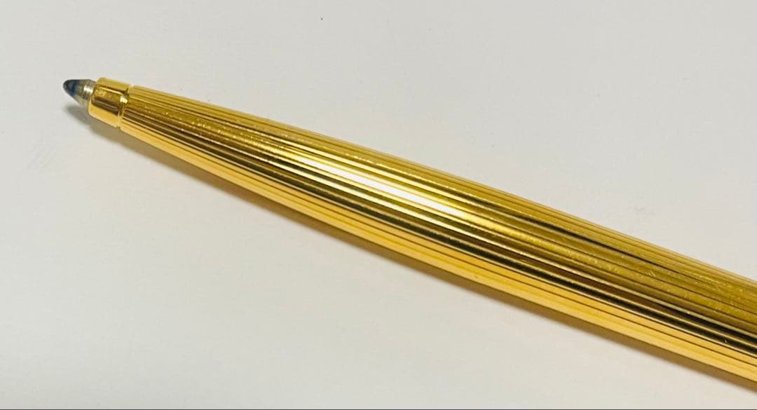 ◆早い者勝ち‼️未使用ヴィンテージdunhill ツイスト式ボールペン ゴールド◆