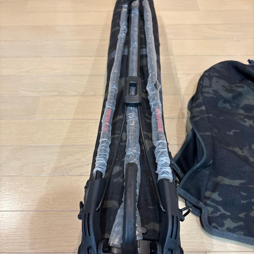 【稀少】BRIEFING セルフスタンドキャリー　マルチカムブラック