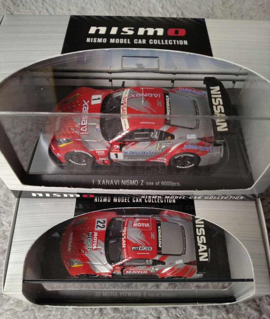 2台セットニスモBox 2004 nismo motul Z ebbro新品