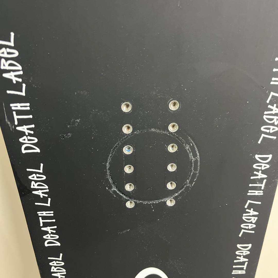 DEATH LABEL BLACK FLAG 154 スノボーボード