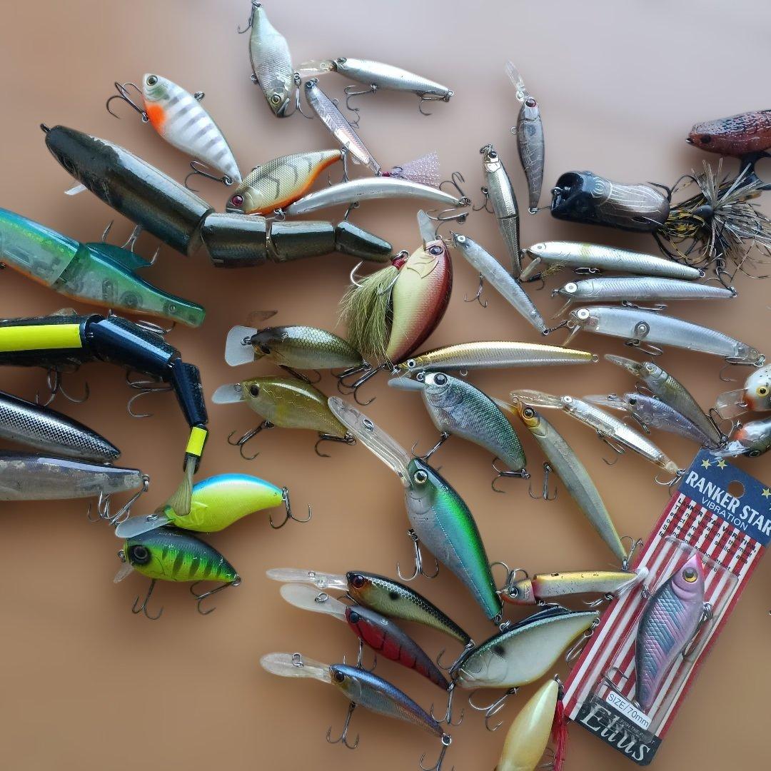 バス釣り引退セット　まとめ売り