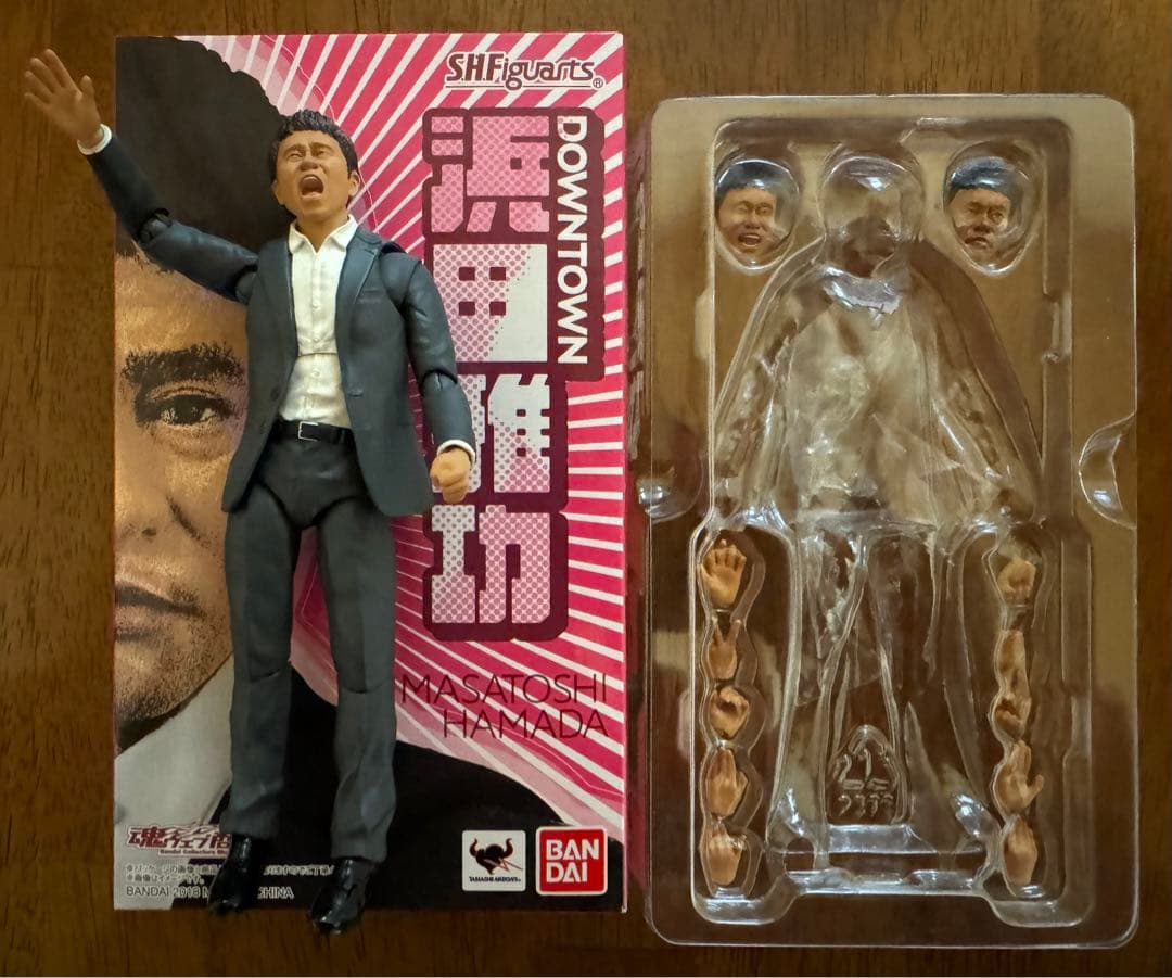 S.H.フィギュアーツ 松本人志(直筆サイン入り)・浜田雅功 セット