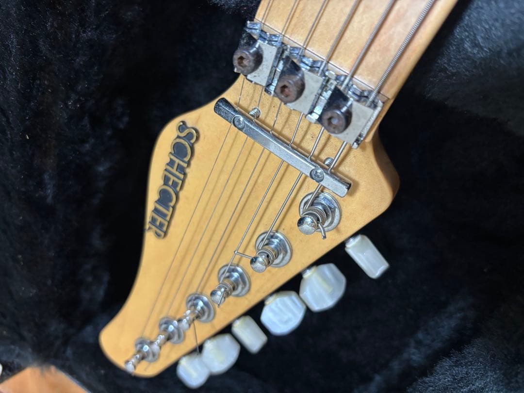 シェクター　ギター　EX-V-CTM-FRT