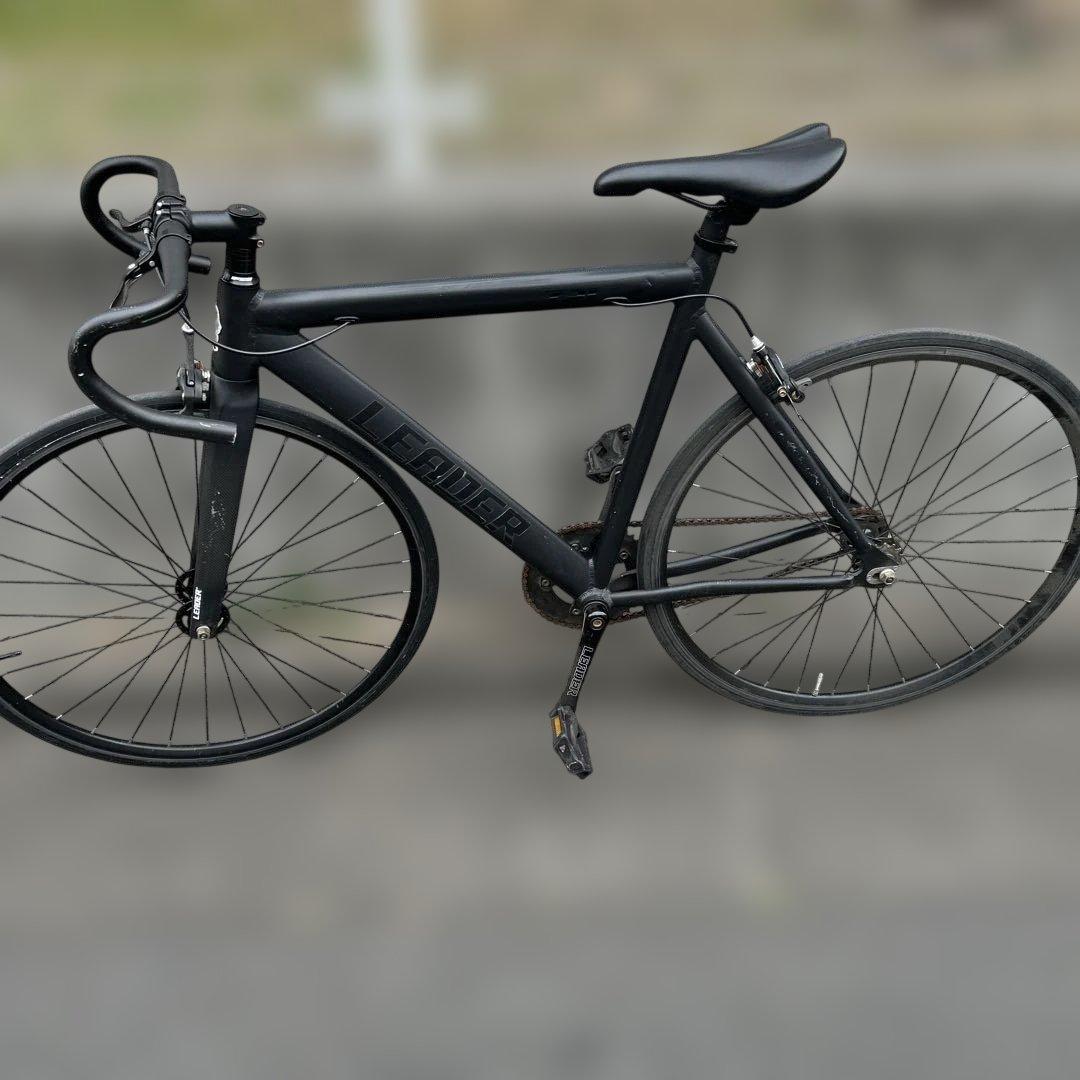 LEADER 721 ブラック ピストバイク引き取り限定