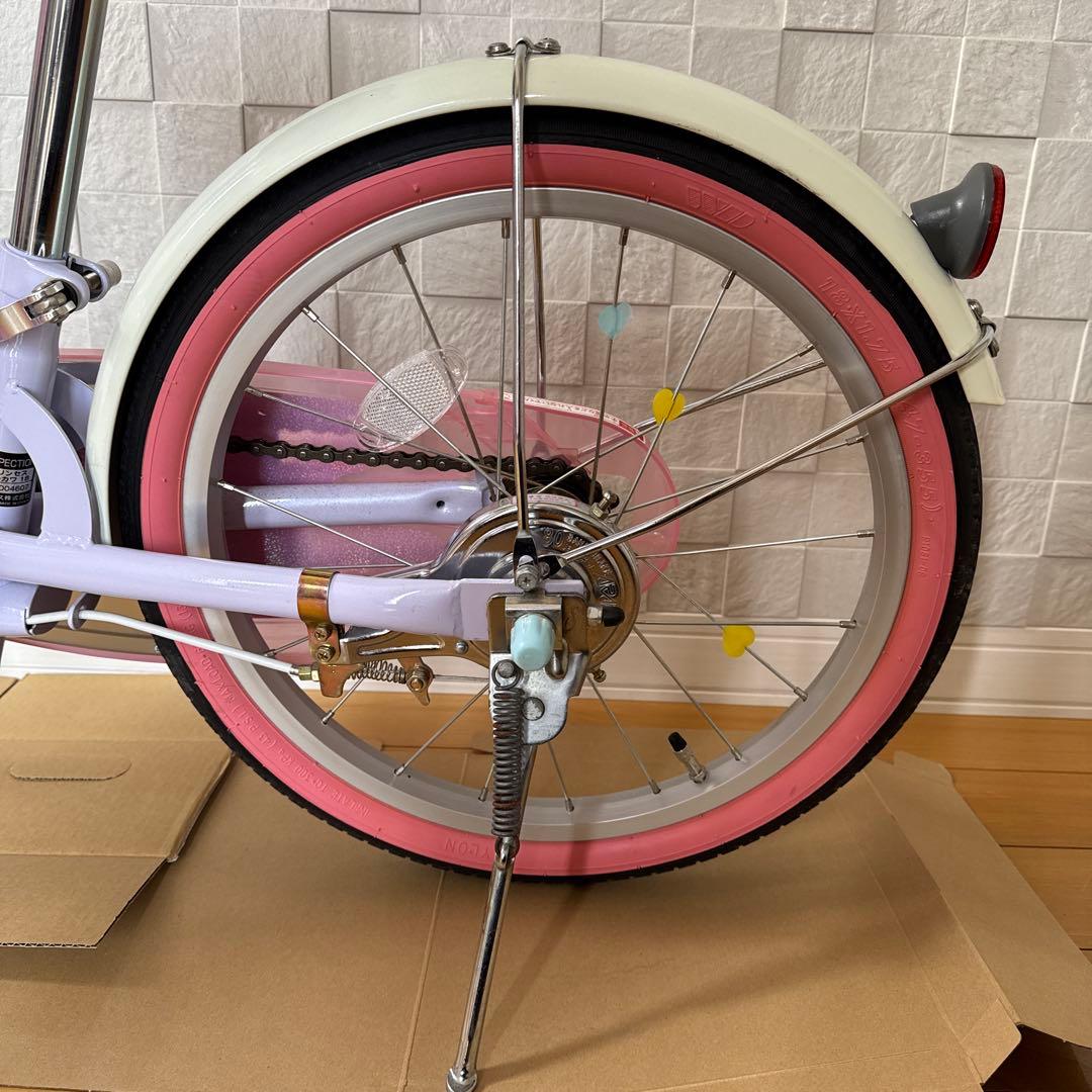 【たのメル便限定】 アイデス プリンセス ゆめかわ 自転車 18インチ