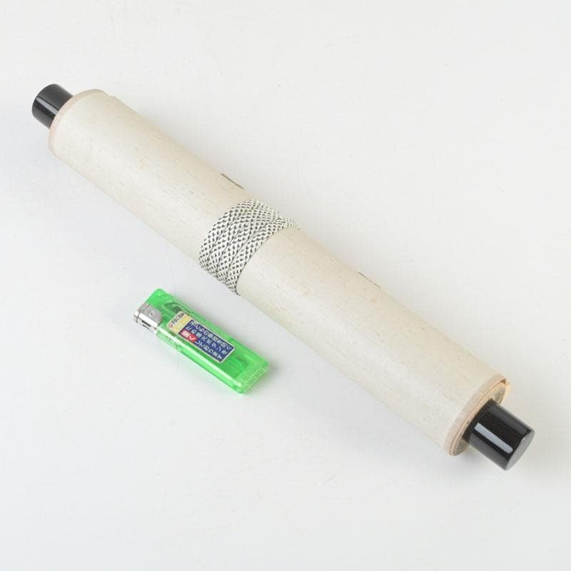 掛軸　前大徳　戸上明道筆　一行書　「薫風自南来」　共箱　C　9794A