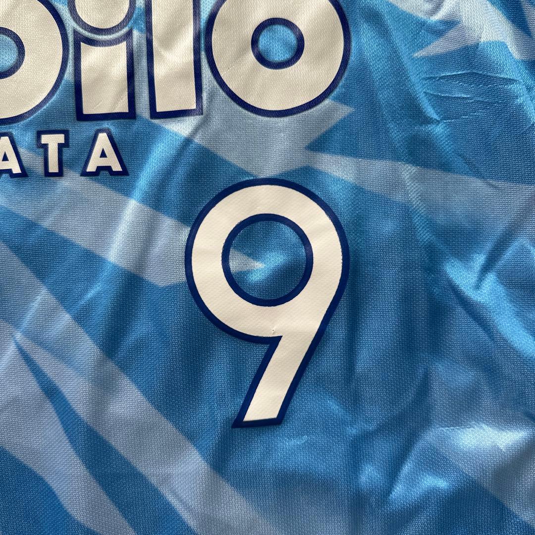 MIZUNO Jリーグ ジュビロ磐田 レプリカ ユニフォーム L 9 中山雅史